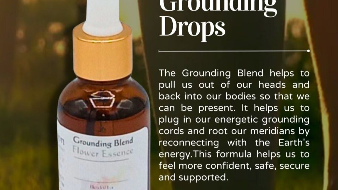 Grounding Flower Essence Drops 1 oz